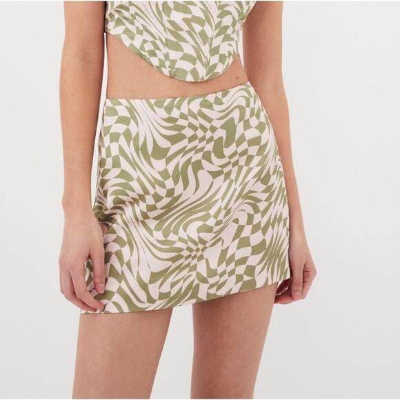 For Love & Lemons Aiko Mini Skirt S - Picture 1 of 10